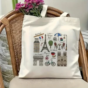Vague Paris Tote Bag