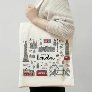 Trendy London Tote Bag