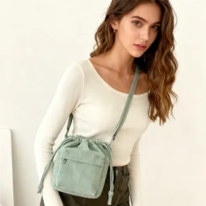 Linen Casual Handbag