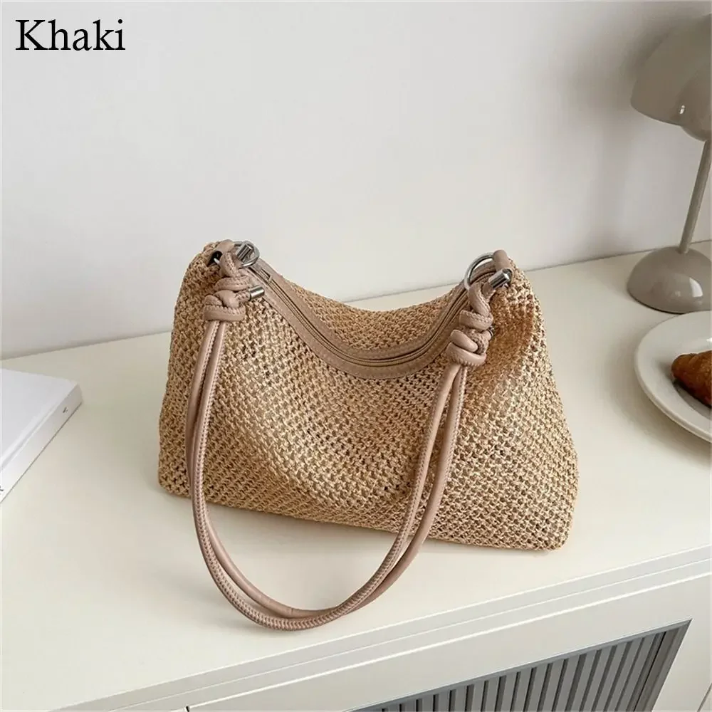 Handmade Rattan Braided Bag - Image 7
