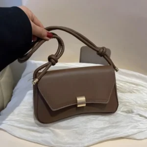 Leather Square Crossbody Bag