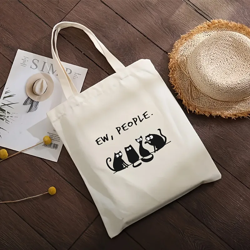 Cute Cat Tote Bag - Image 10