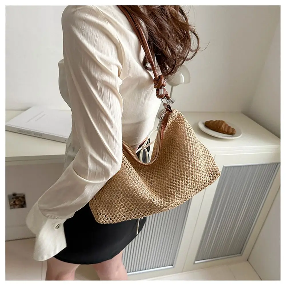 Handmade Rattan Braided Bag - Image 4
