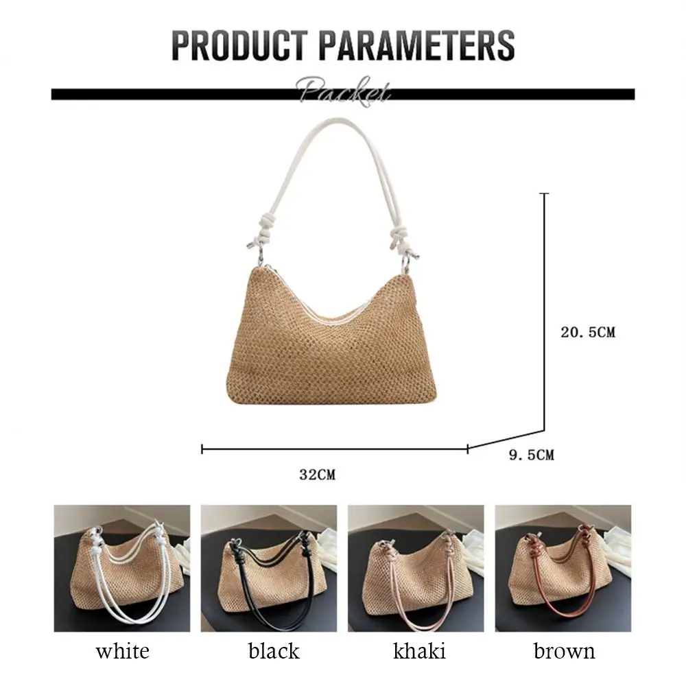 Handmade Rattan Braided Bag - Image 6