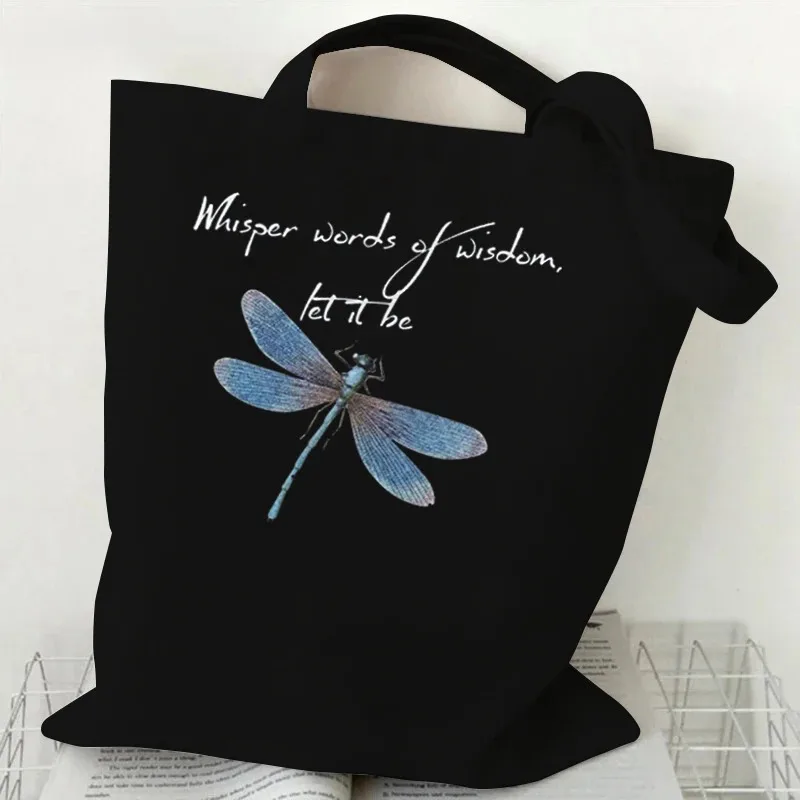 Dragonfly Canvas Tote Bag - Image 6