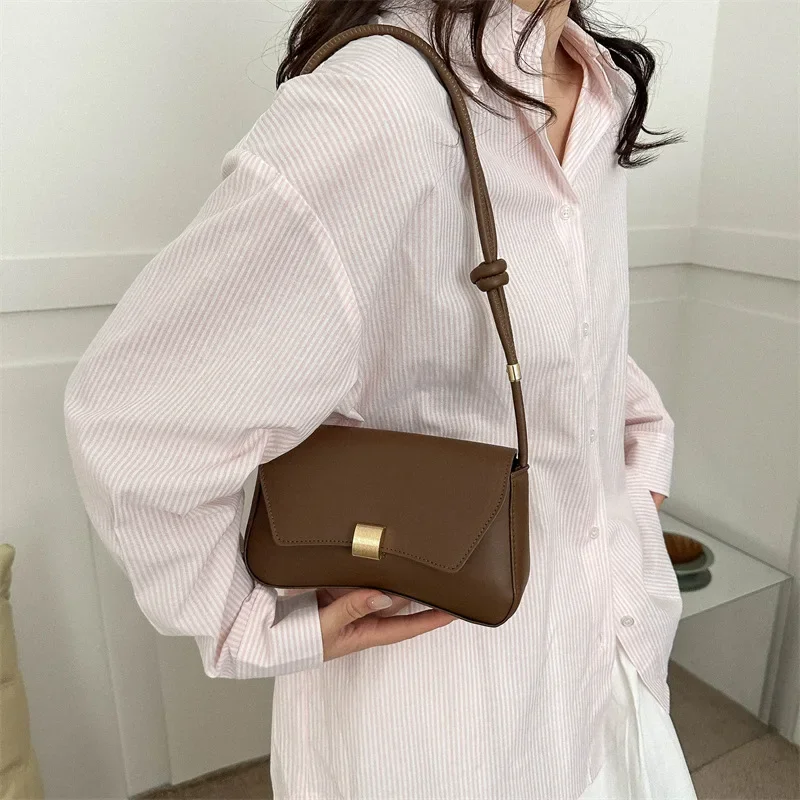 Leather Square Crossbody Bag - Image 2