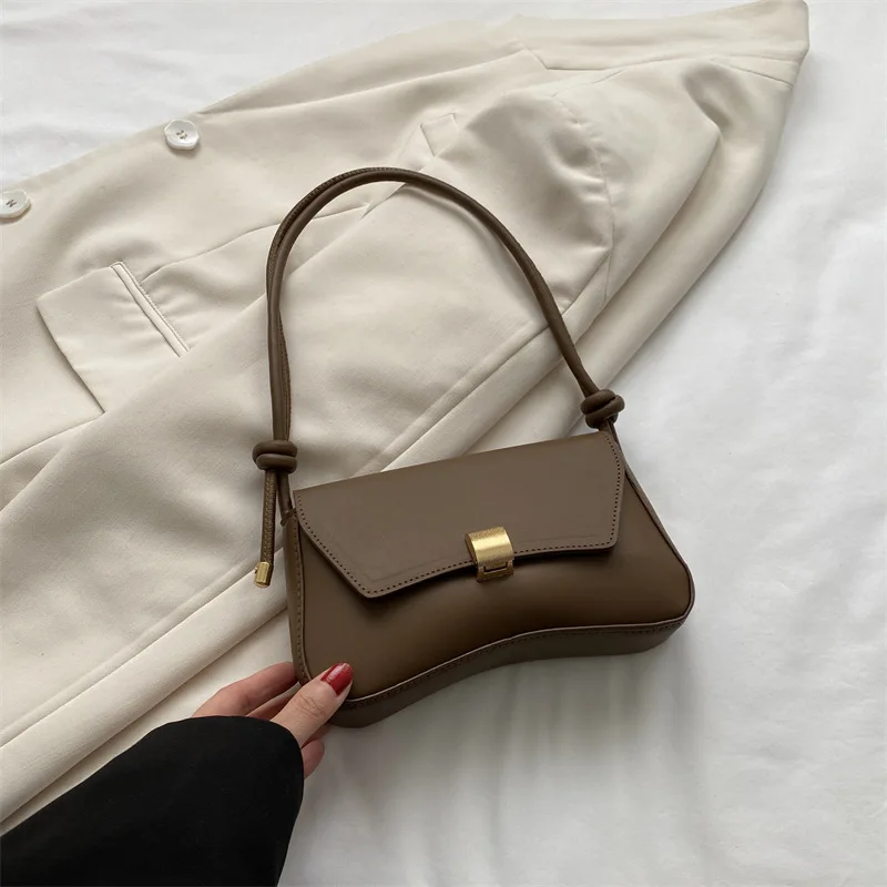 Leather Square Crossbody Bag - Image 11