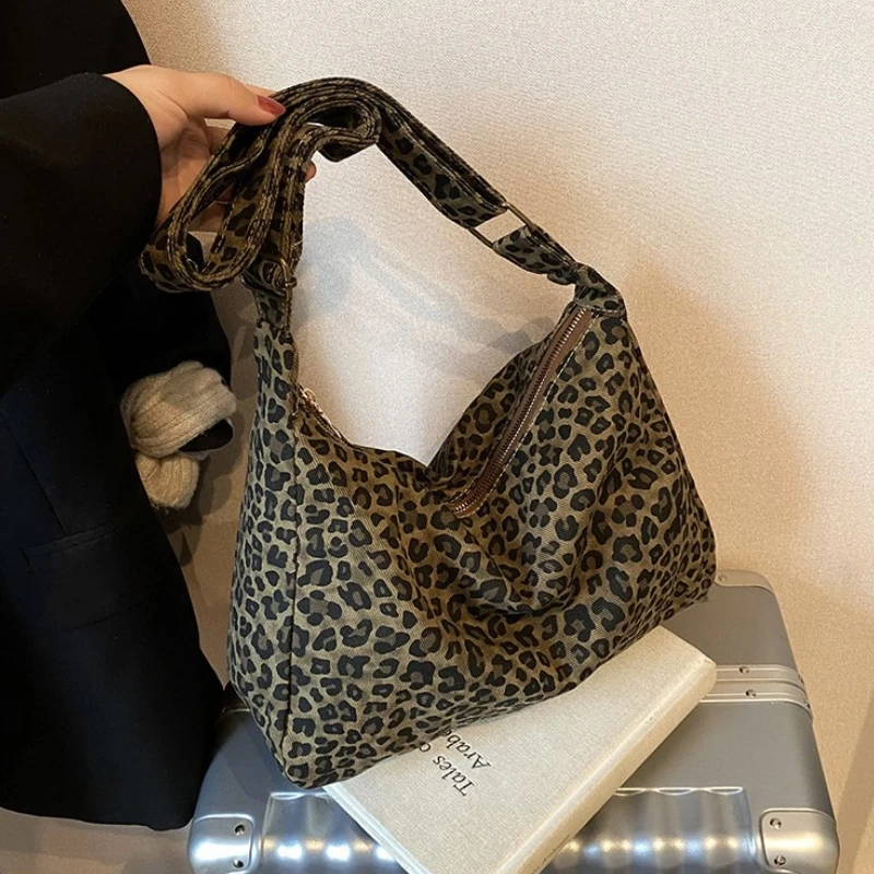 Leopard Print Crossbody Bag - Image 8