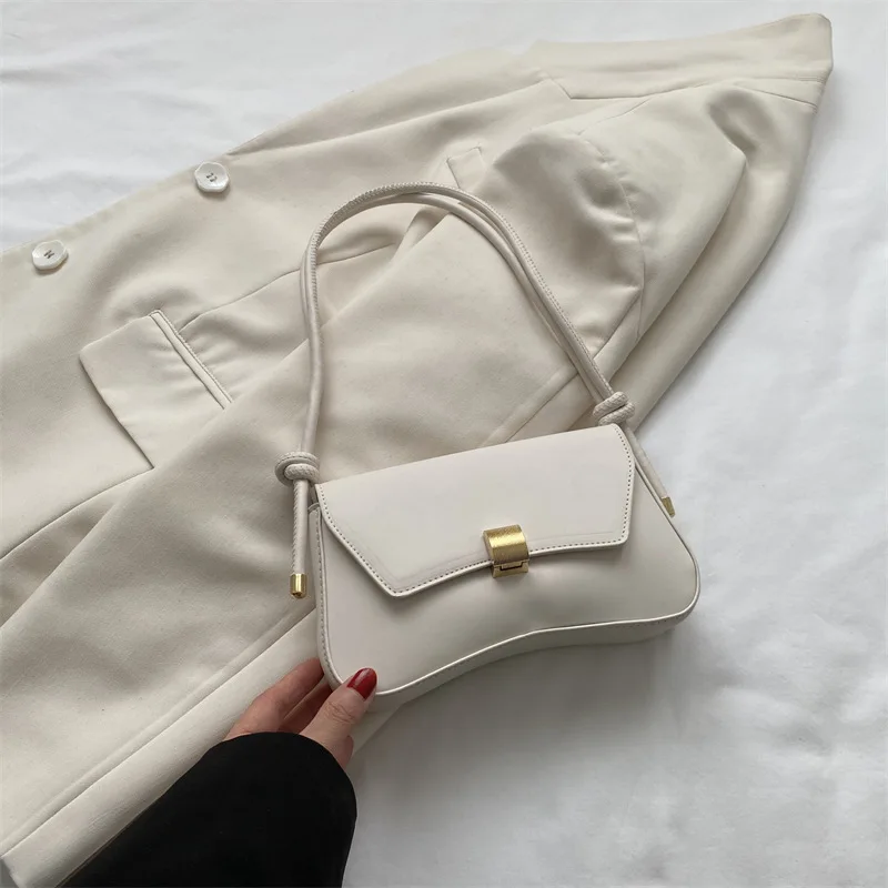 Leather Square Crossbody Bag - Image 7