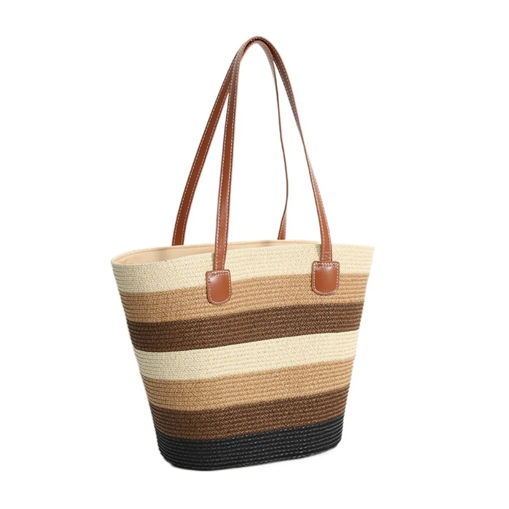 Boho Straw Beach Bag - Image 11
