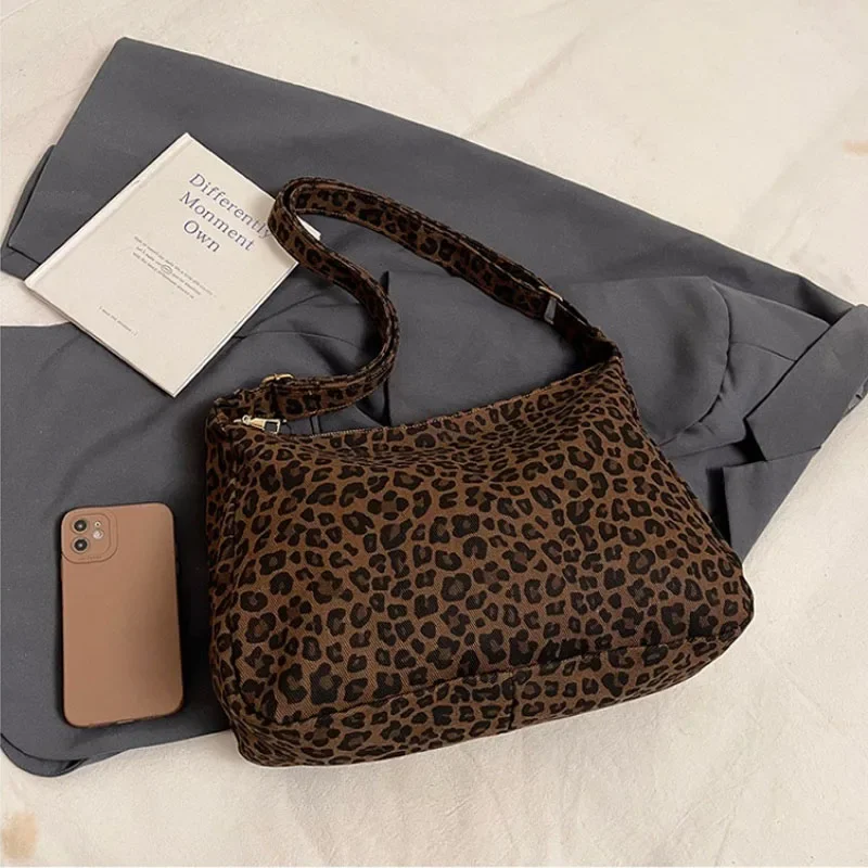 Leopard Print Crossbody Bag - Image 4